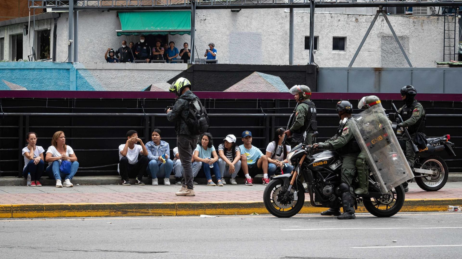 Guardia Nacional Bolivariana en Caracas - Foto: EFE