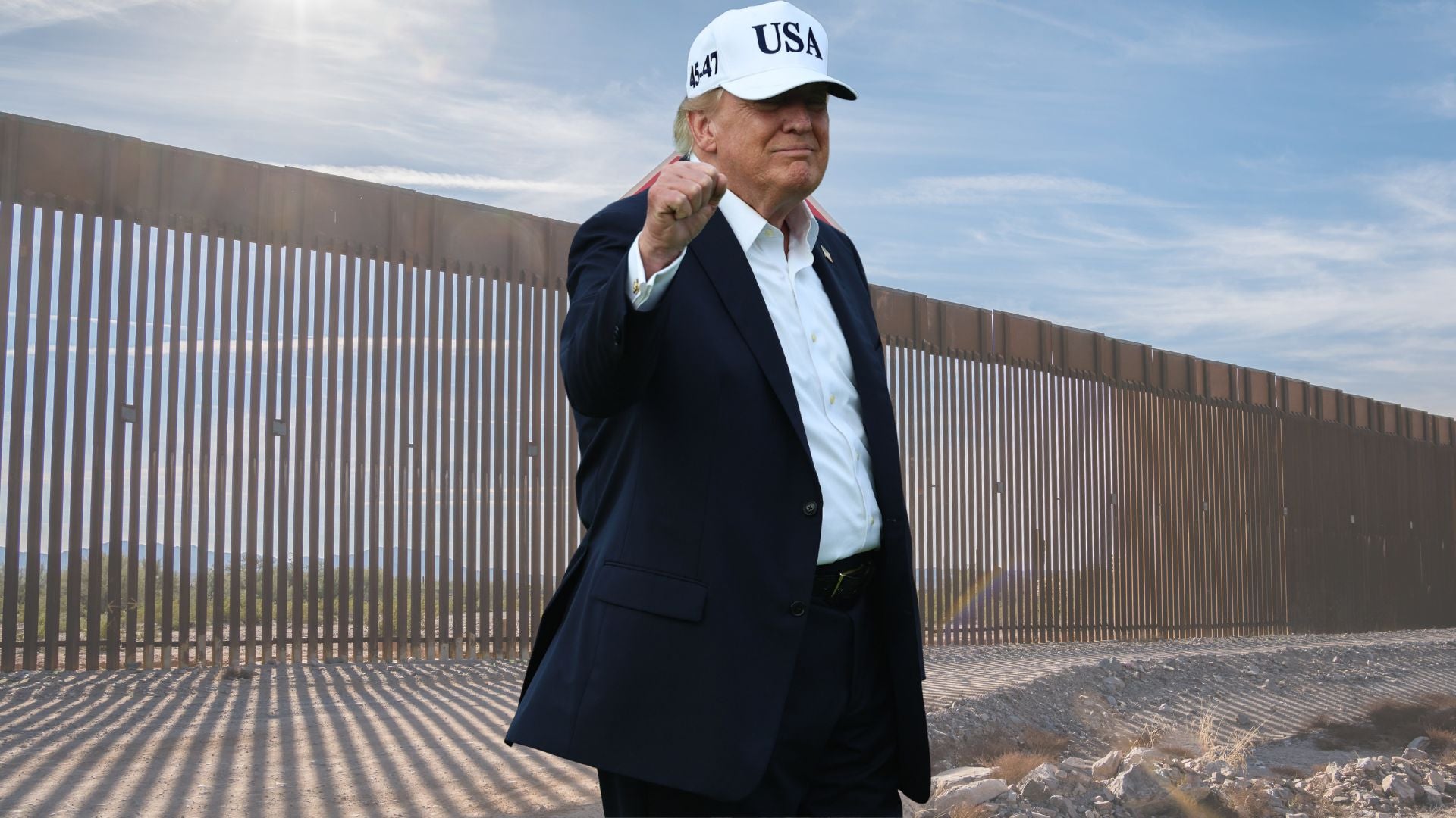Administración Trump celebra cifra récord de su política migratoria - EFE y Canva