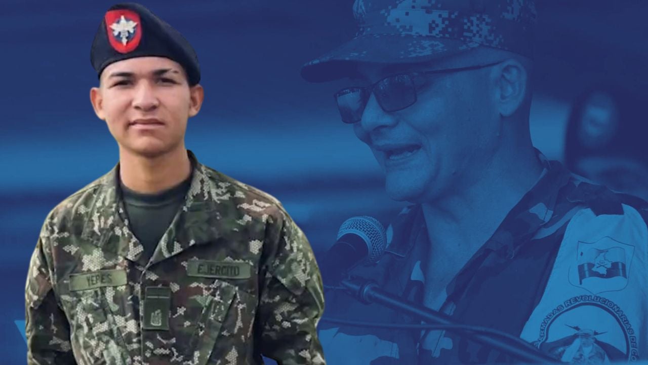 El soldado profesional Víctor Hugo Yepes García
