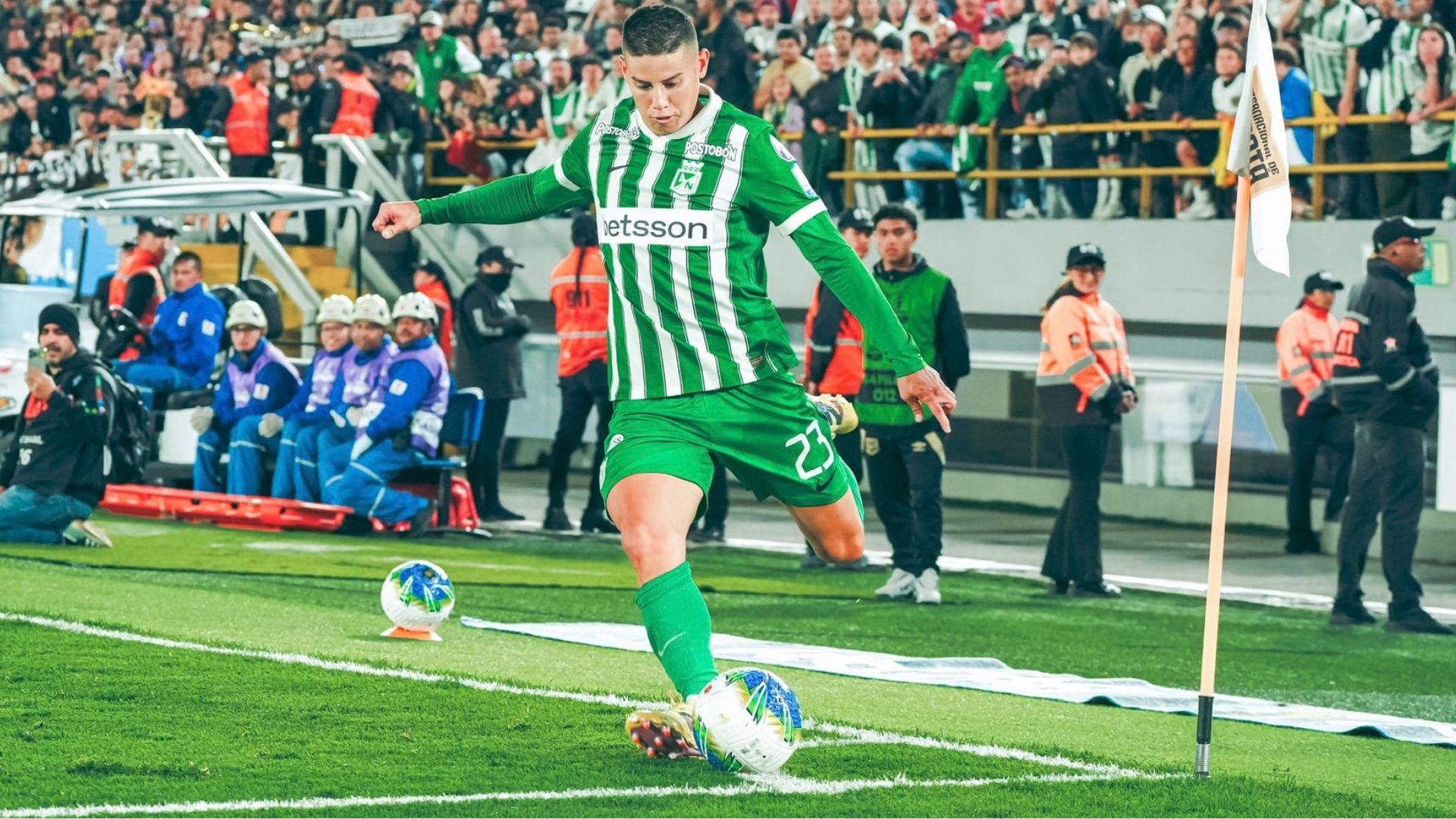 James Rodríguez, jugador de Atlético Nacional - Foto: EFE