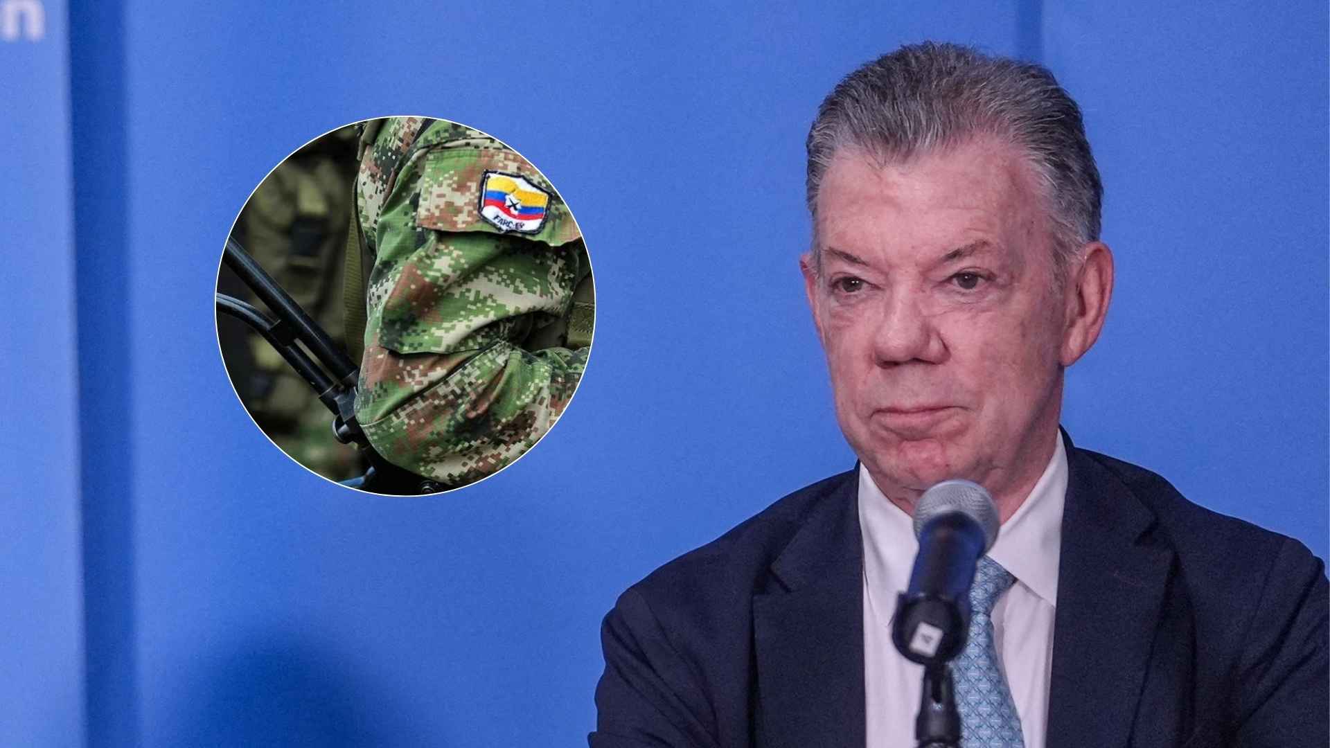 Juan Manuel Santos/ Farc - Fotos AFP