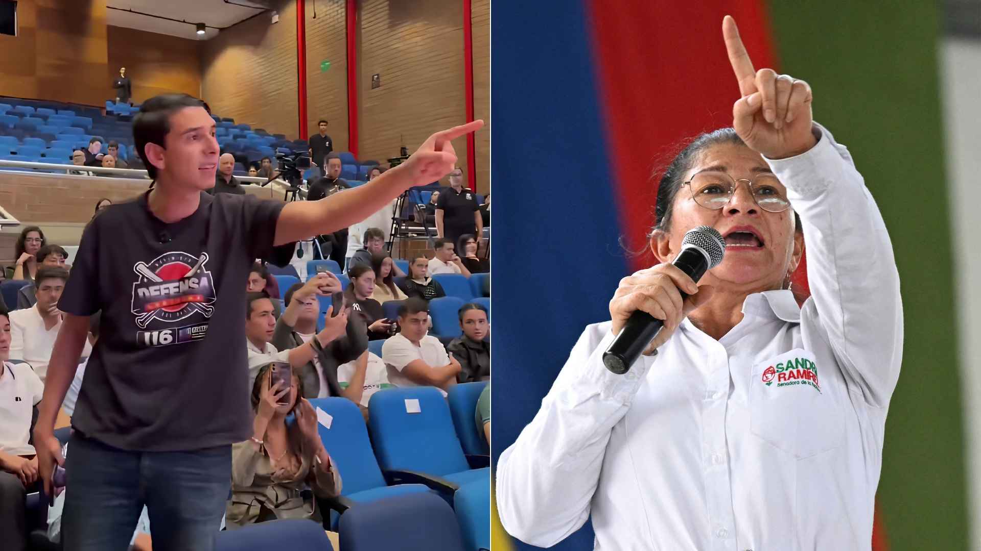 David Toledo - Foto: Redes sociales/ Sandra Ramírez - Foto AFP