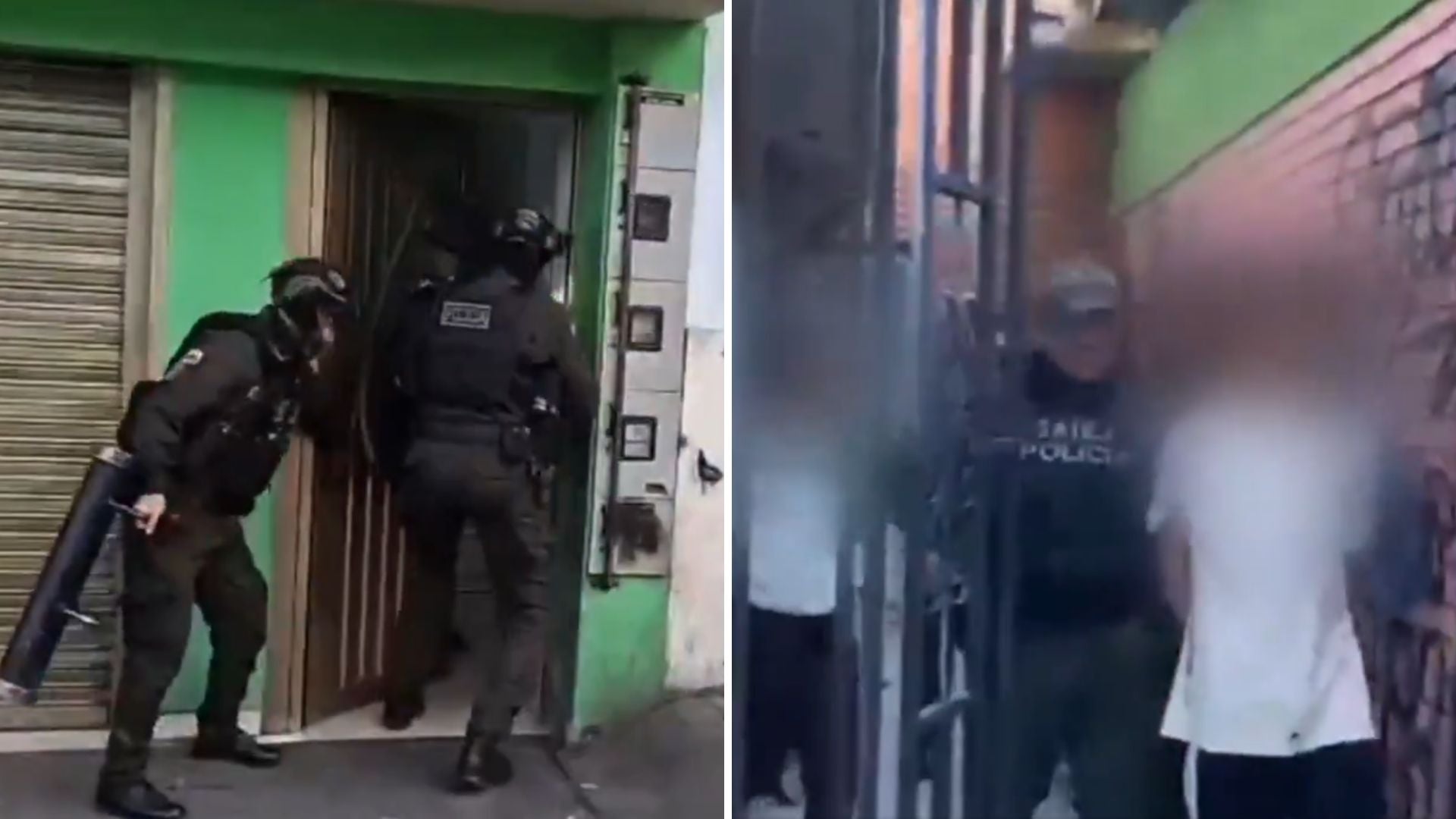 Golpe al Tren de Aragua en Bogotá - Foto Policía Metropolitana de Bogotá