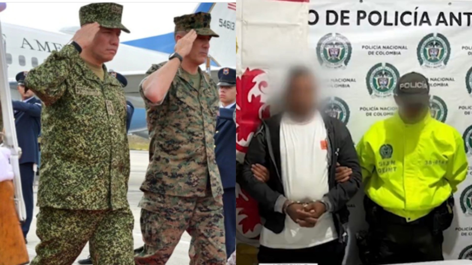 Comando Sur reacciona a operativo en Colombia / FOTO: Captura de pantalla