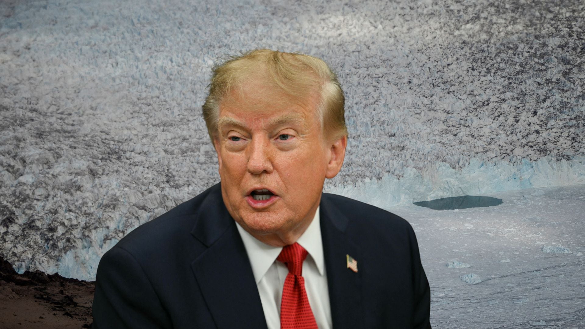 Groenlandia ha sido uno de los puntos claves de seguridad de la administración Trump-Foto: AFP