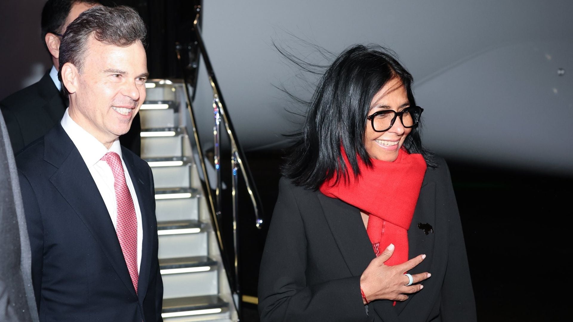 Delcy Rodríguez llega a Estados Unidos para participar en la Asamblea General de la ONU y para su encuentro con Trump - EFE