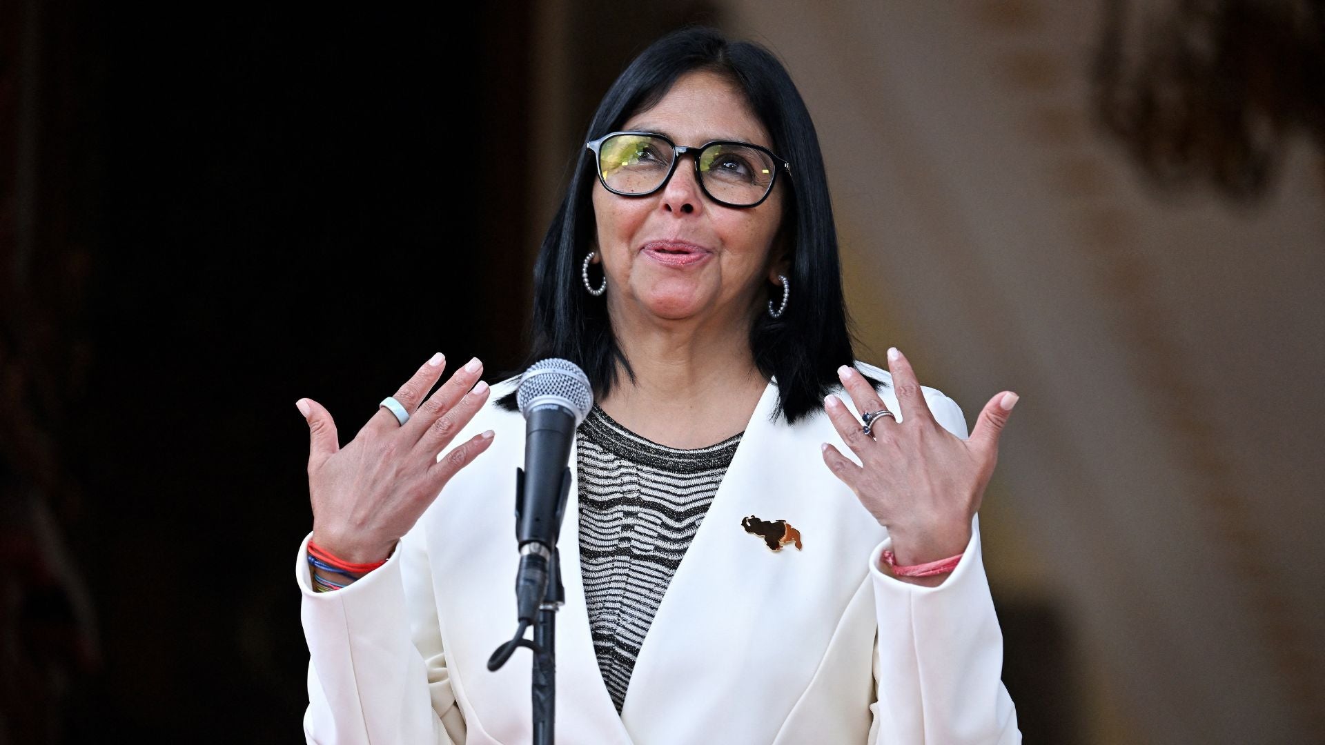Embajador de EEUU ante la OEA, habló sobre la gestión de Delcy Rodríguez - Foto: AFP
