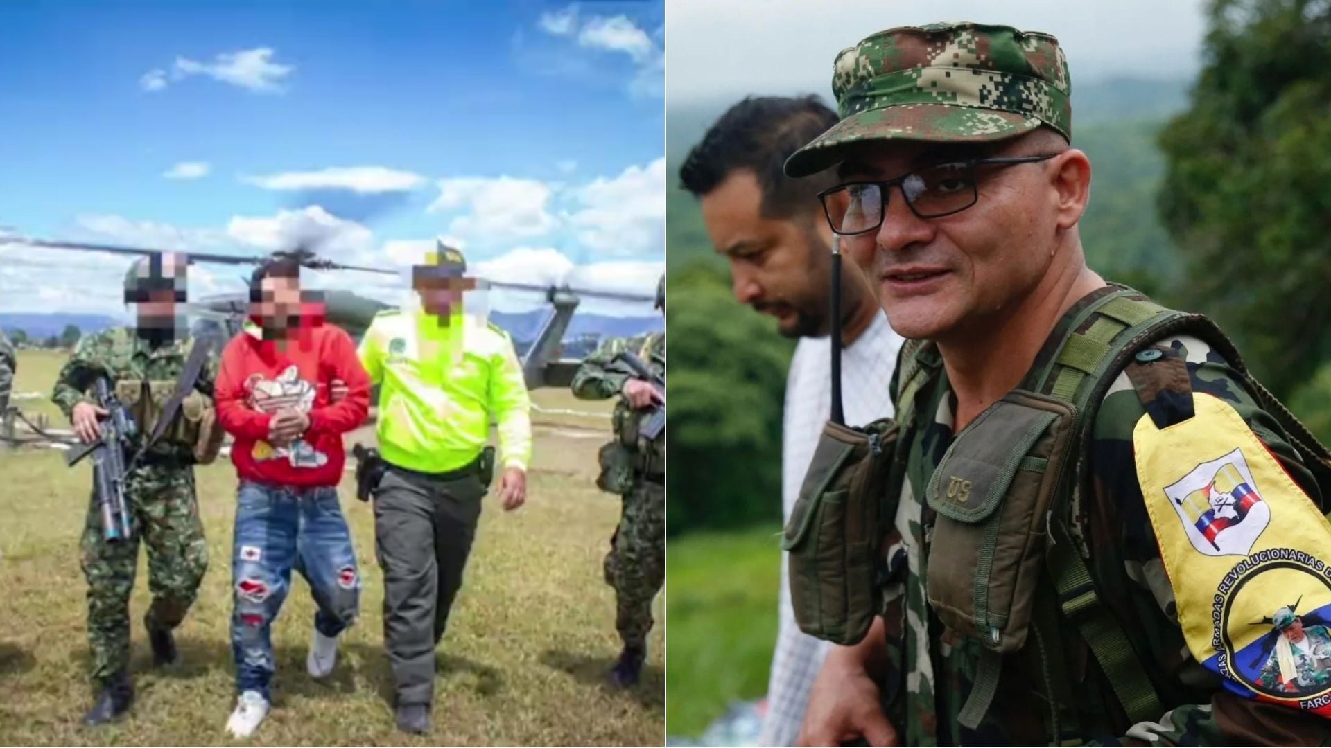 Así fue la impresionante captura de alias “Correa” alfil de Mordisco - Foto: Captura video / EFE