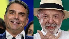 Flávio Bolsonaro Luiz Inácio Lula da Silva-Foto: EFE