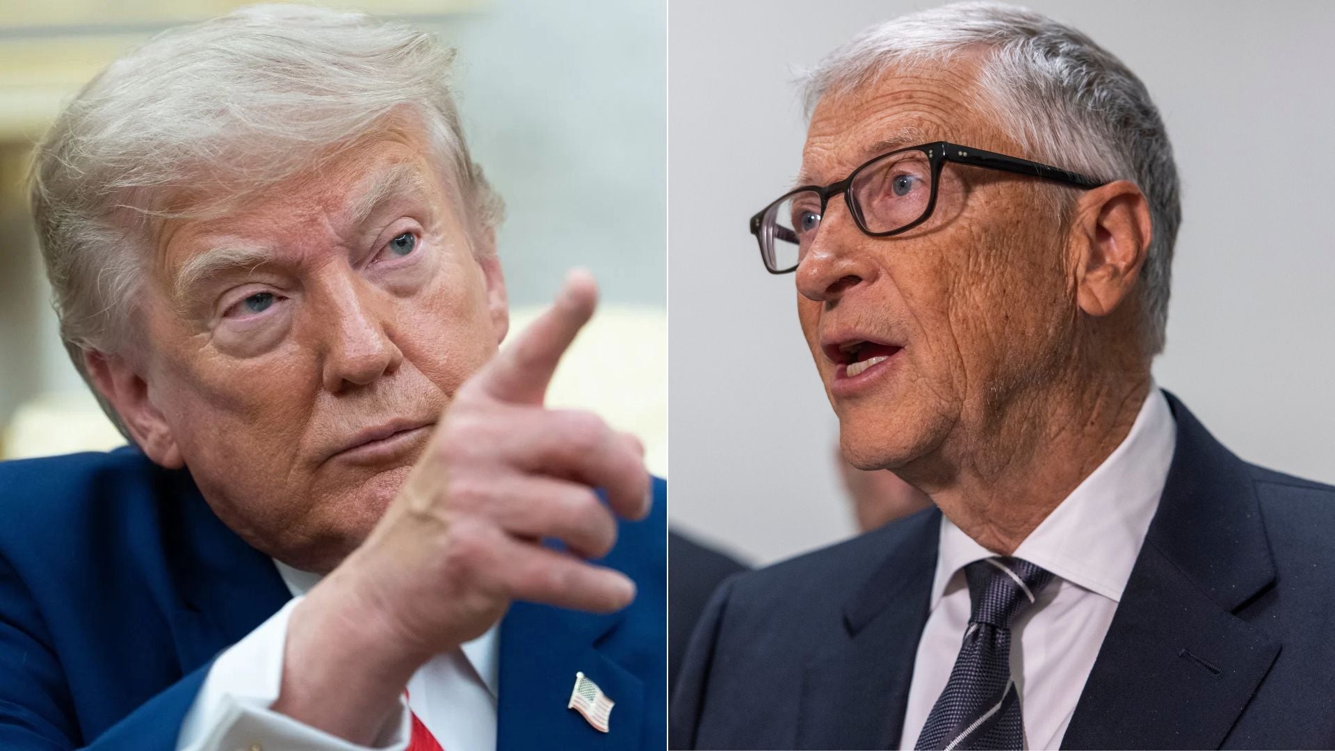 Bill Gates Donald Trump-Foto: ilustración Canva