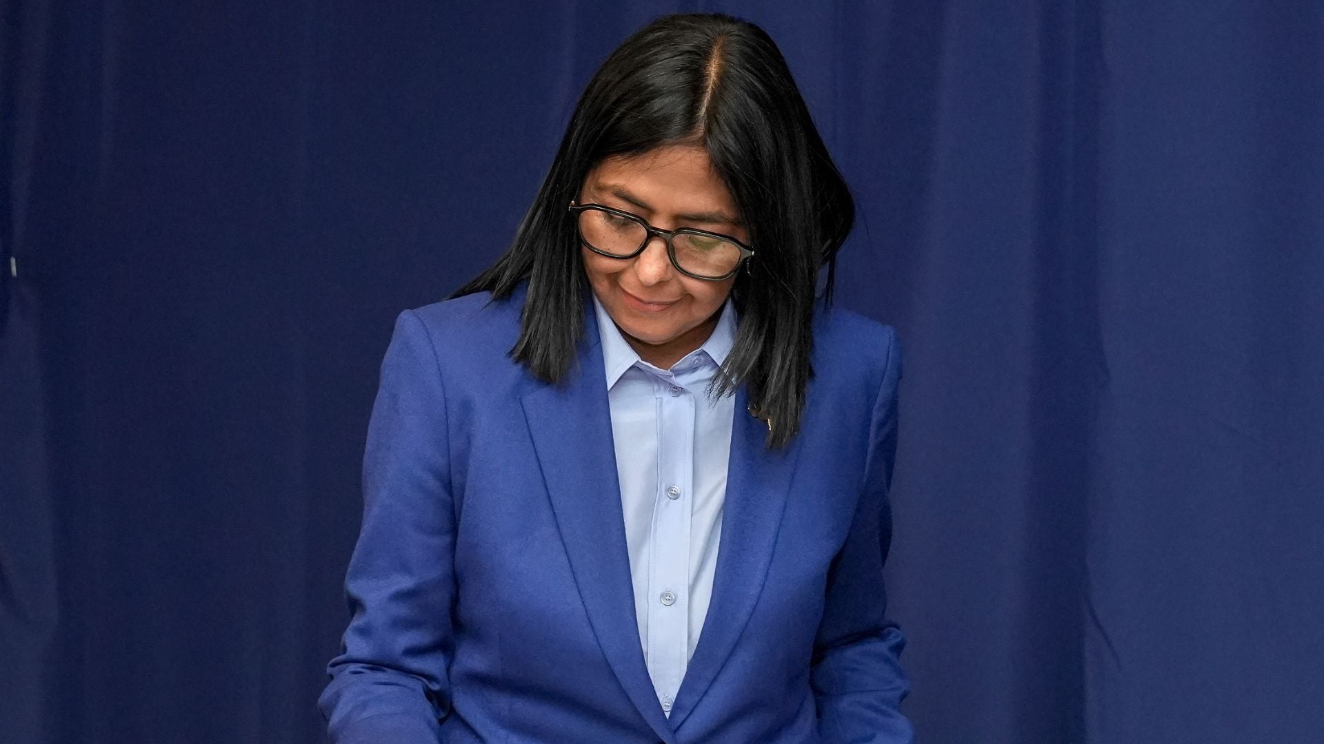 Difunden primeras imágenes de Delcy Rodríguez en la ONU en polémica visita previo a cita con Trump - EFE