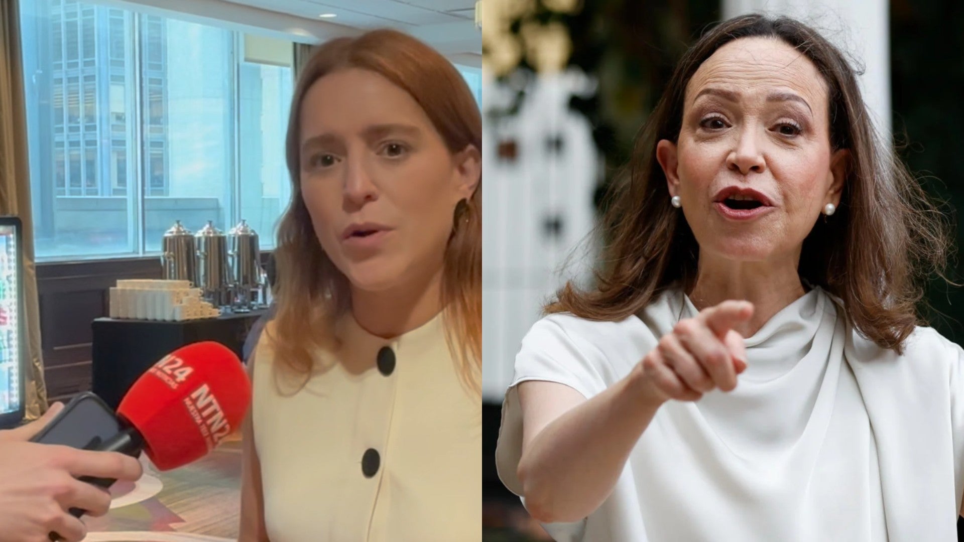 Ana Corina Sosa, hija de María Corina Machado (EFE)