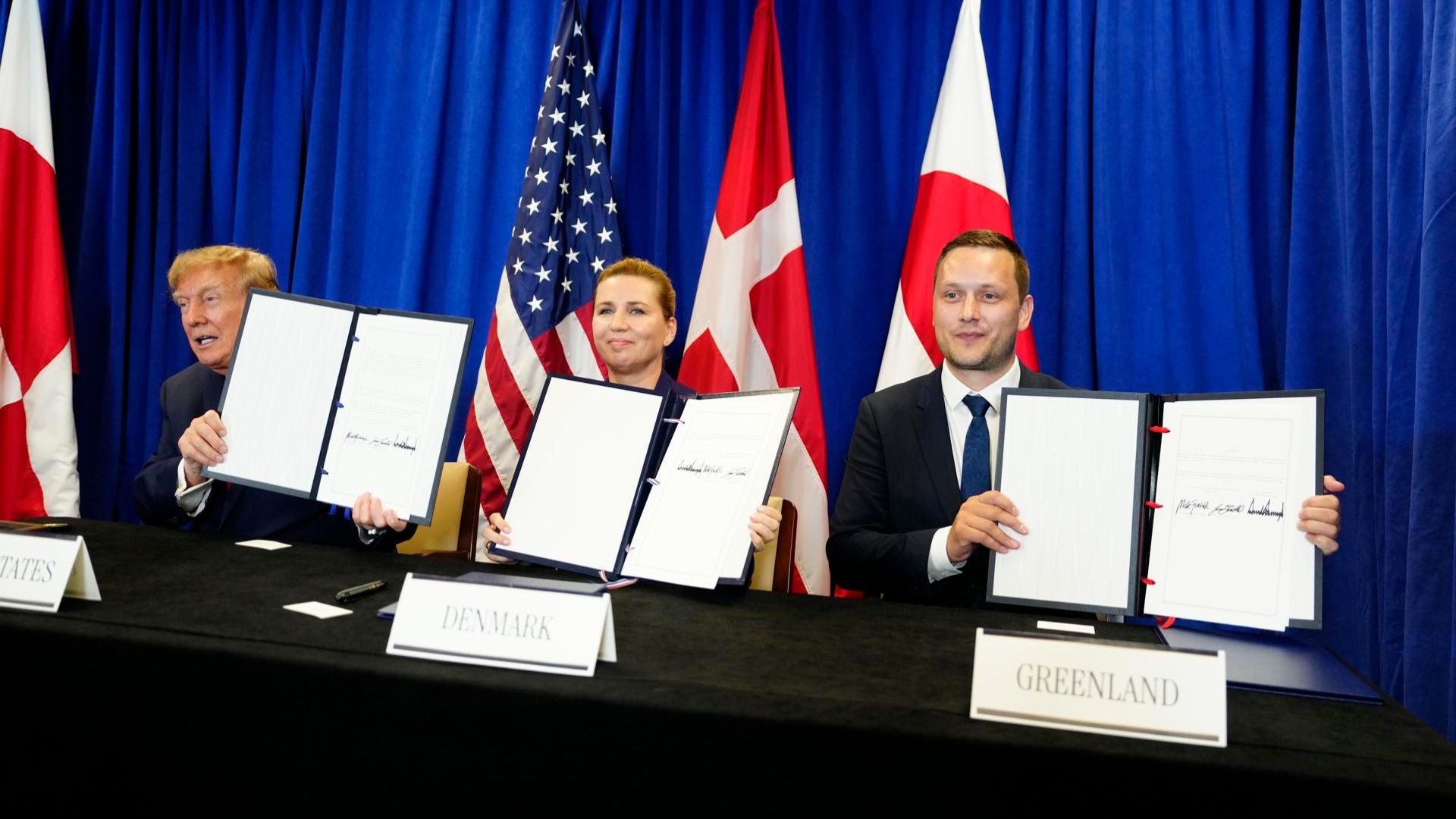 Acuerdo entre Estados Unidos, Dinamarca y Groenlandia - Foto: EFE
