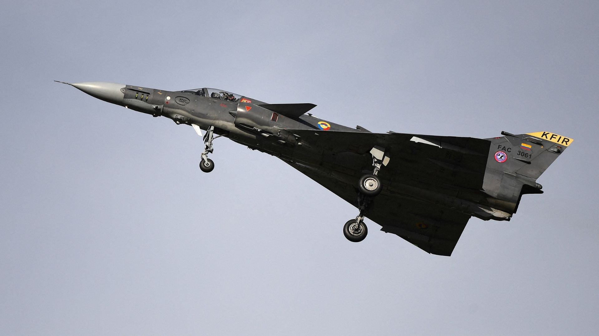 Aviones KfIr - AFP