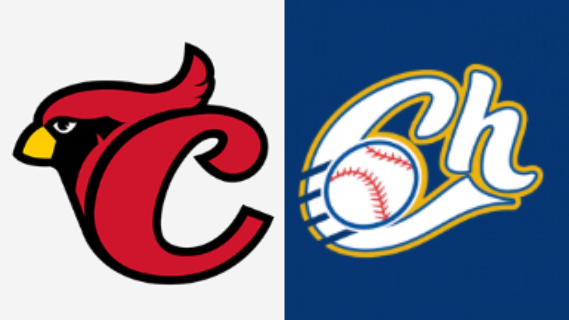 Logos de los equipos de béisbol Cardenales de Lara y Charros de Jalisco - Imágenes tomadas de X