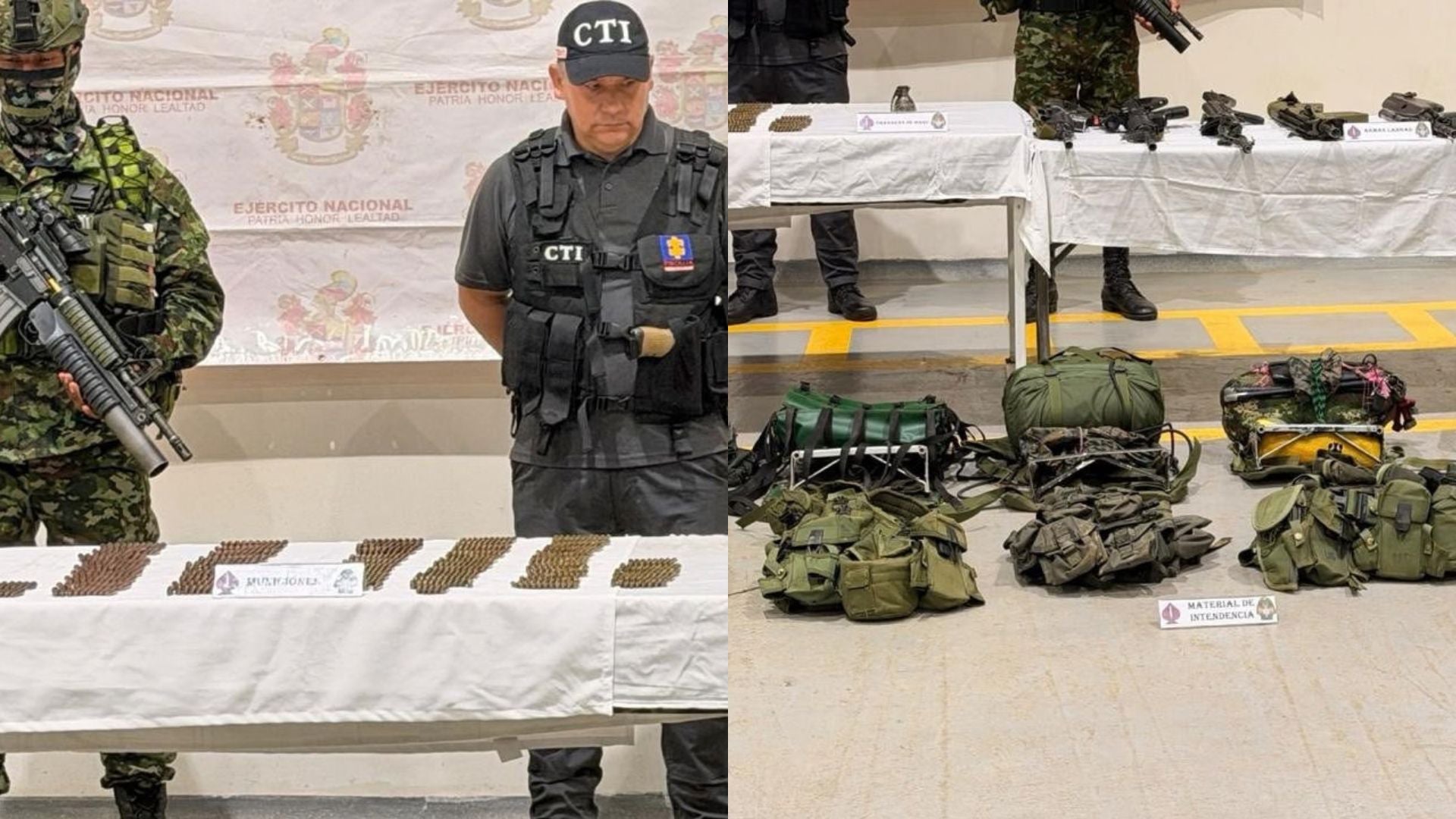 Inteligencia Naval y Ejército asestan golpe “Jhon Linares” de la facción de Calarcá-Foto: tomada de X de @ArmadaColombia