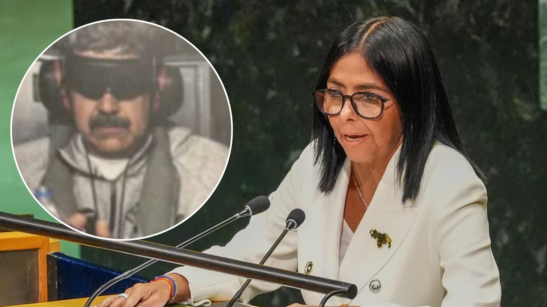 Captura del dictador venezolano, Nicolás Maduro / Delcy Rodríguez, jefe encargada del régimen venezolano - Fotos: X / EFE