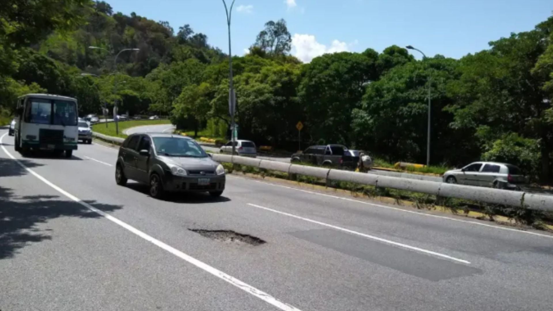 Avenida Boyacá, popularmente conocida como la 'Cota Mil' (Caracas, Venezuela) - Foto de referencia: X