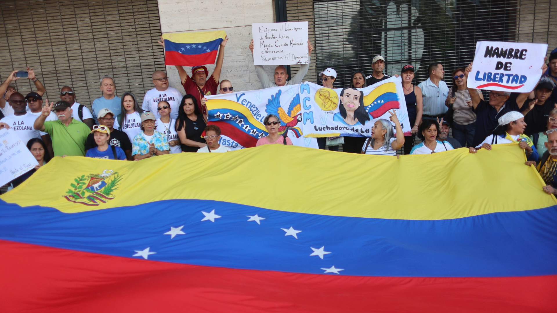 Manifestaciones en Venezuela | Foto: EFE