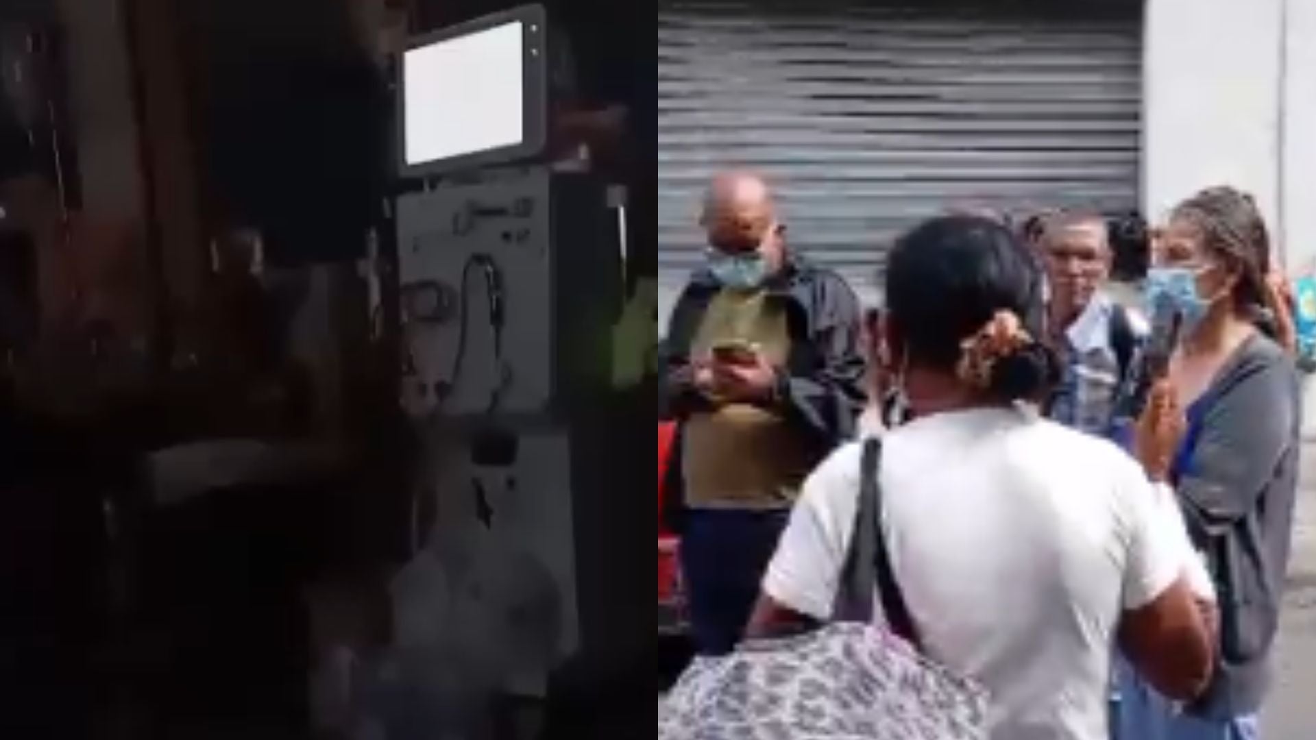 Unidad de Diálisis Barquisimeto se quedó sin luz / Protesta por dicho apagón - Fotos: X