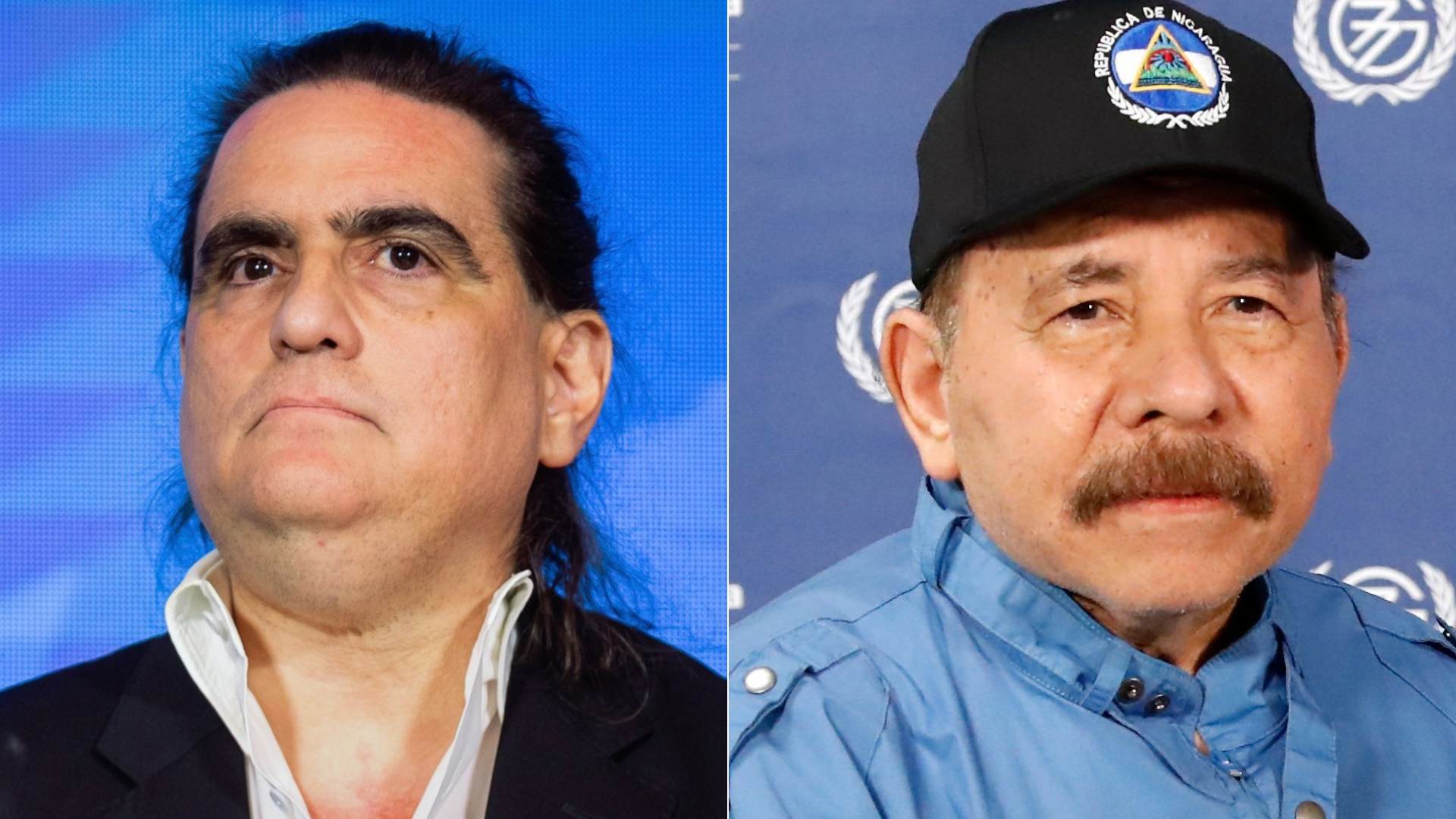 Alex Saab y Daniel Ortega | Fotos: EFE