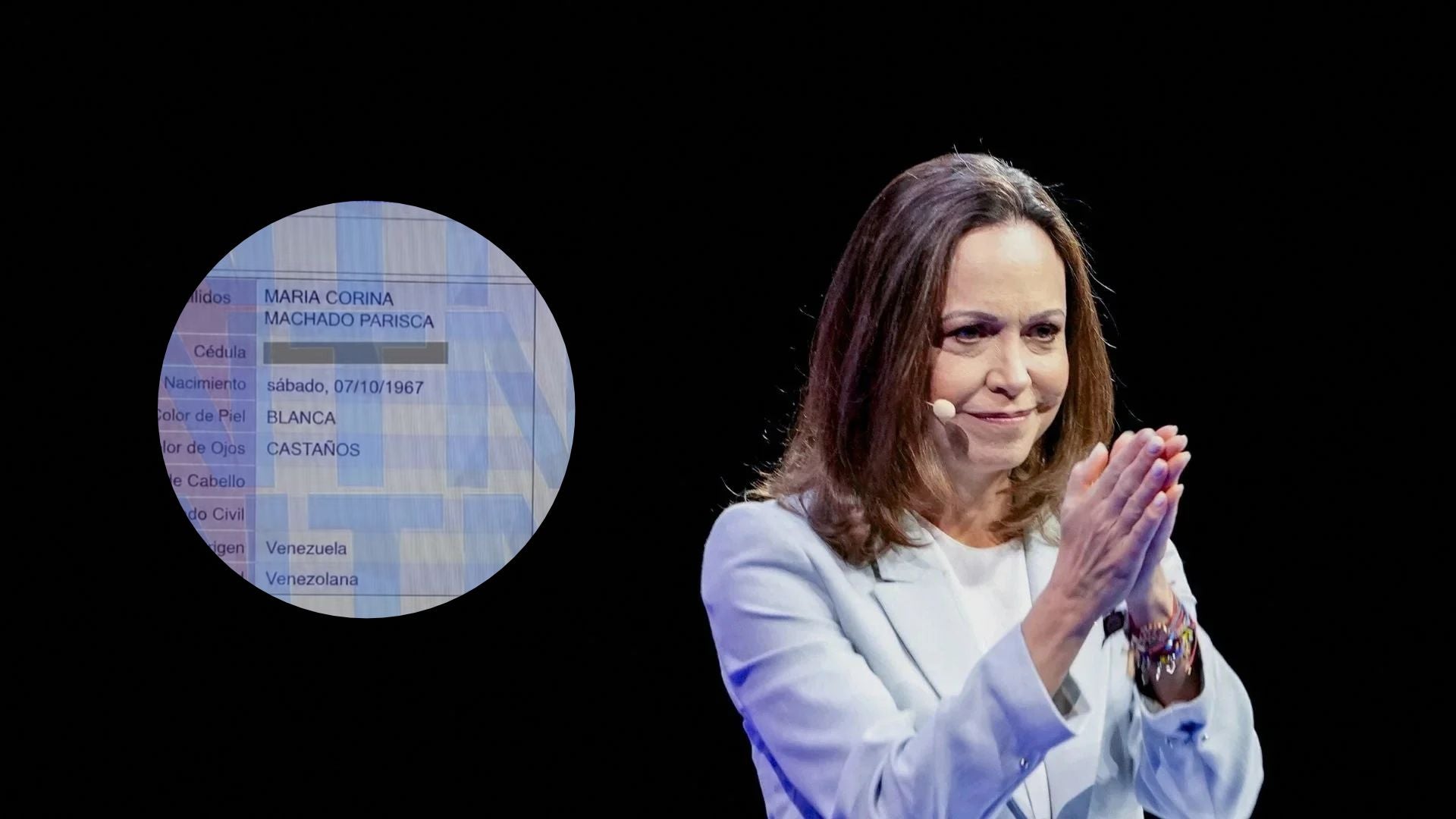 María Corina Machado, galardonada con el premio Nobel de la Paz - Foto: EFE