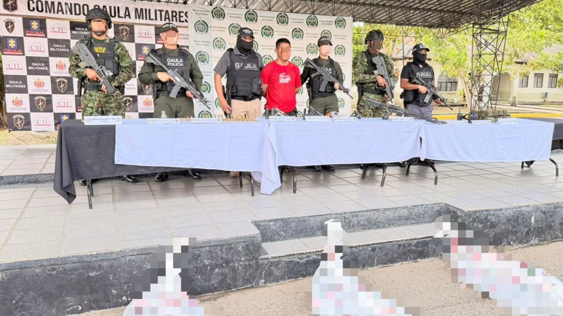 Golpe a las disidencias de las Farc en Buga - Foto_ Ejército Nacional de Colombia