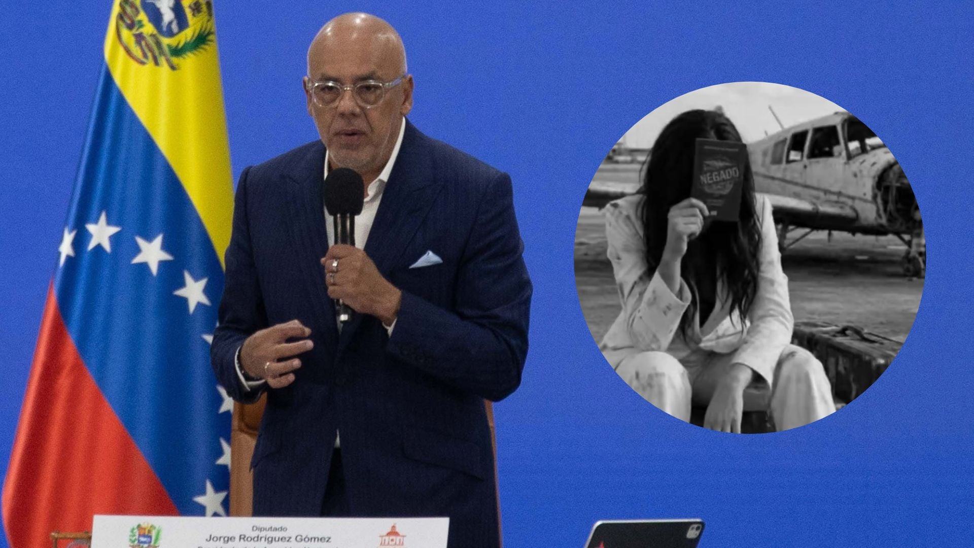 Jorge Rodríguez publica indignante video que cargaría contra María Corina Machado - EFE y redes sociales