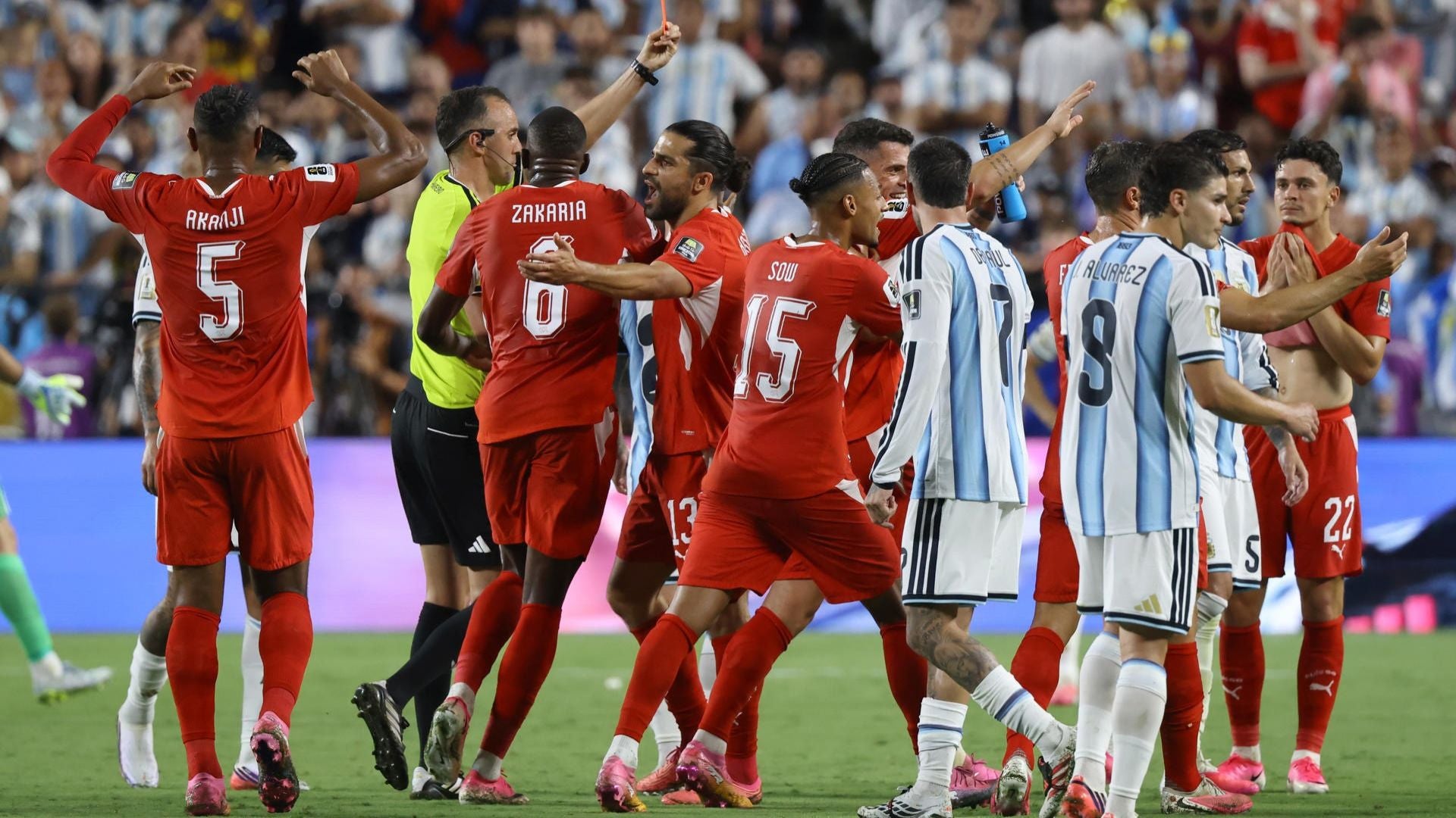 Suiza ante Argentina en el Mundial 2026 - Foto: EFE