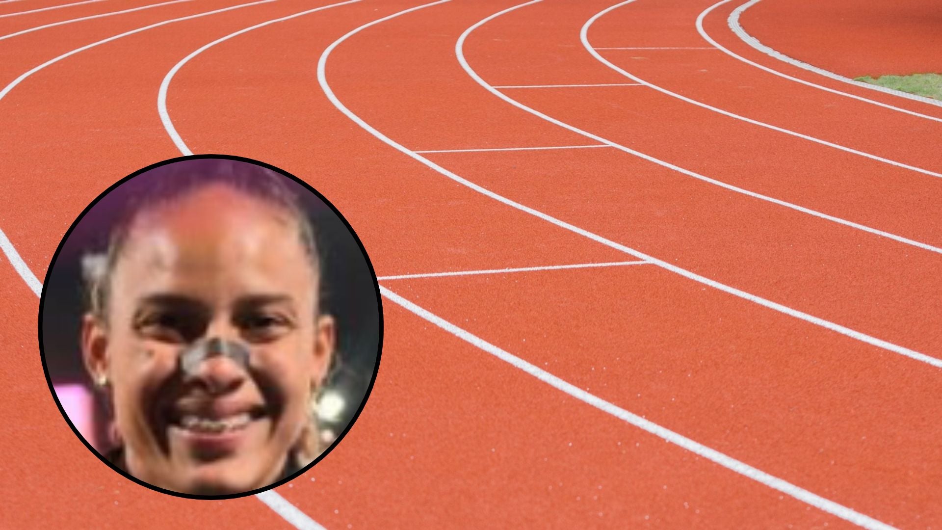 Orangys Jiménez, atleta venezolana / Pista de atletismo - Fotos: X / Pexels