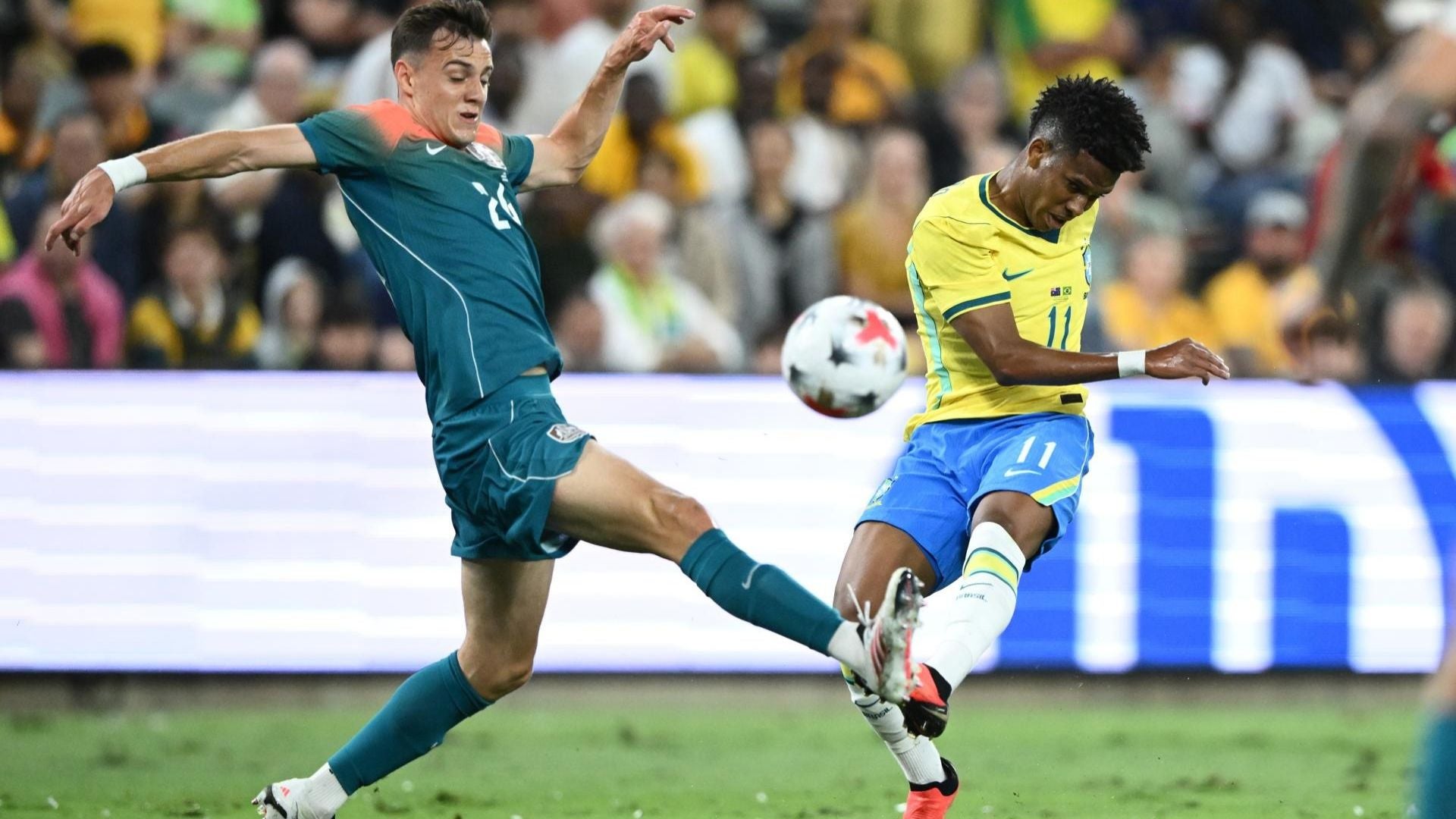 Brasil ante Australia - Foto: EFE