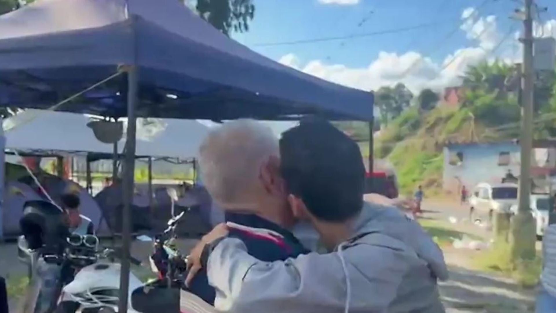 El preso político José Valladares se reencuentra con su familia