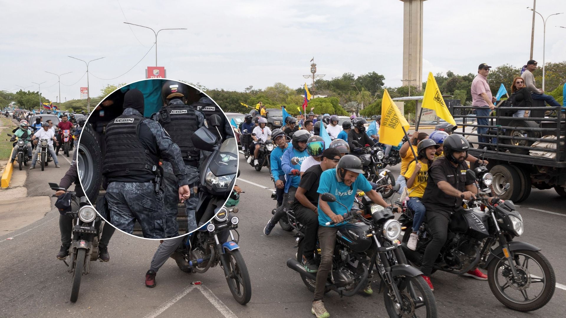 Rodada por la Libertad de Venezuela - Foto: EFE