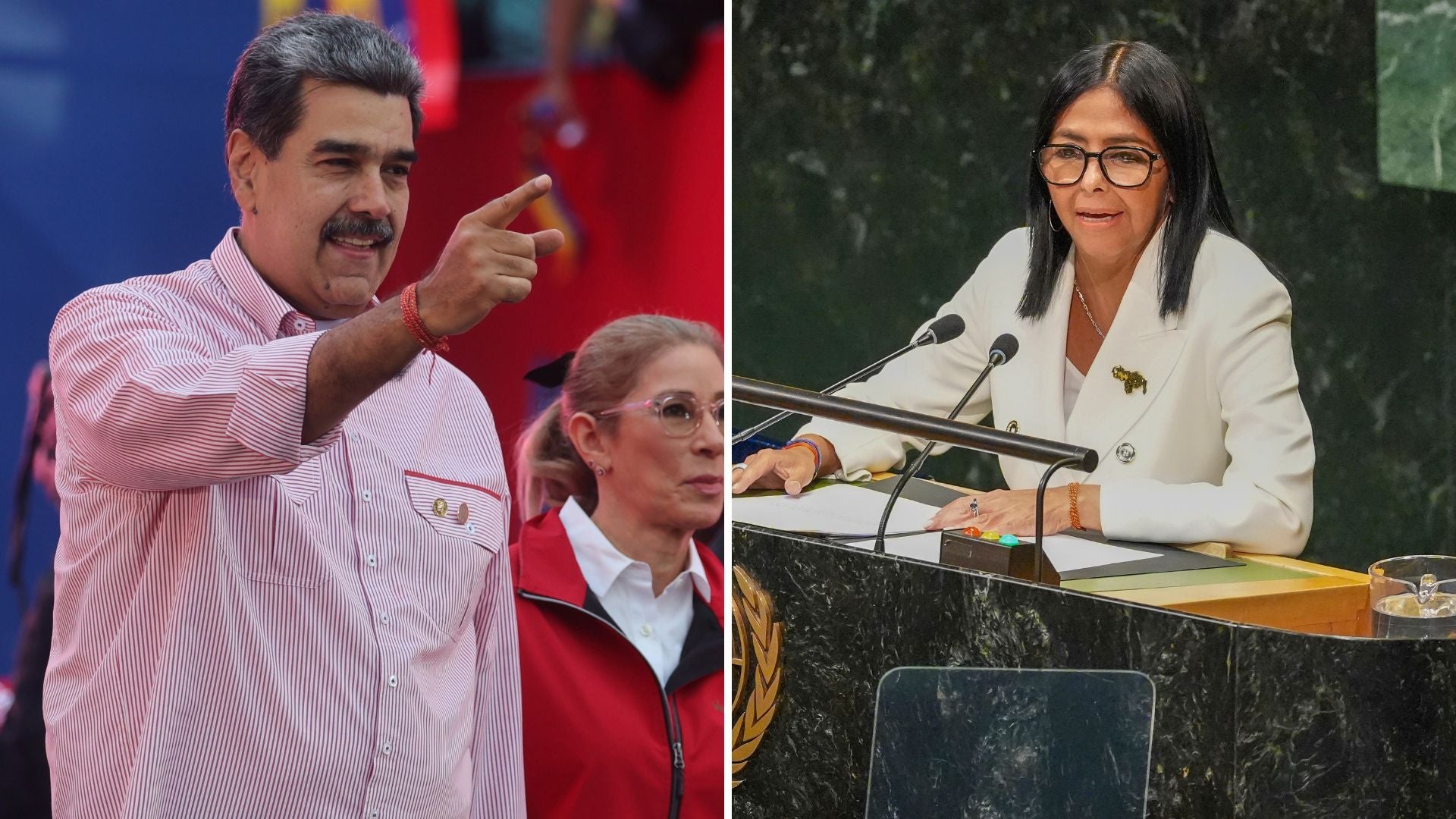Nicolás Maduro y Delcy Rodríguez - EFE