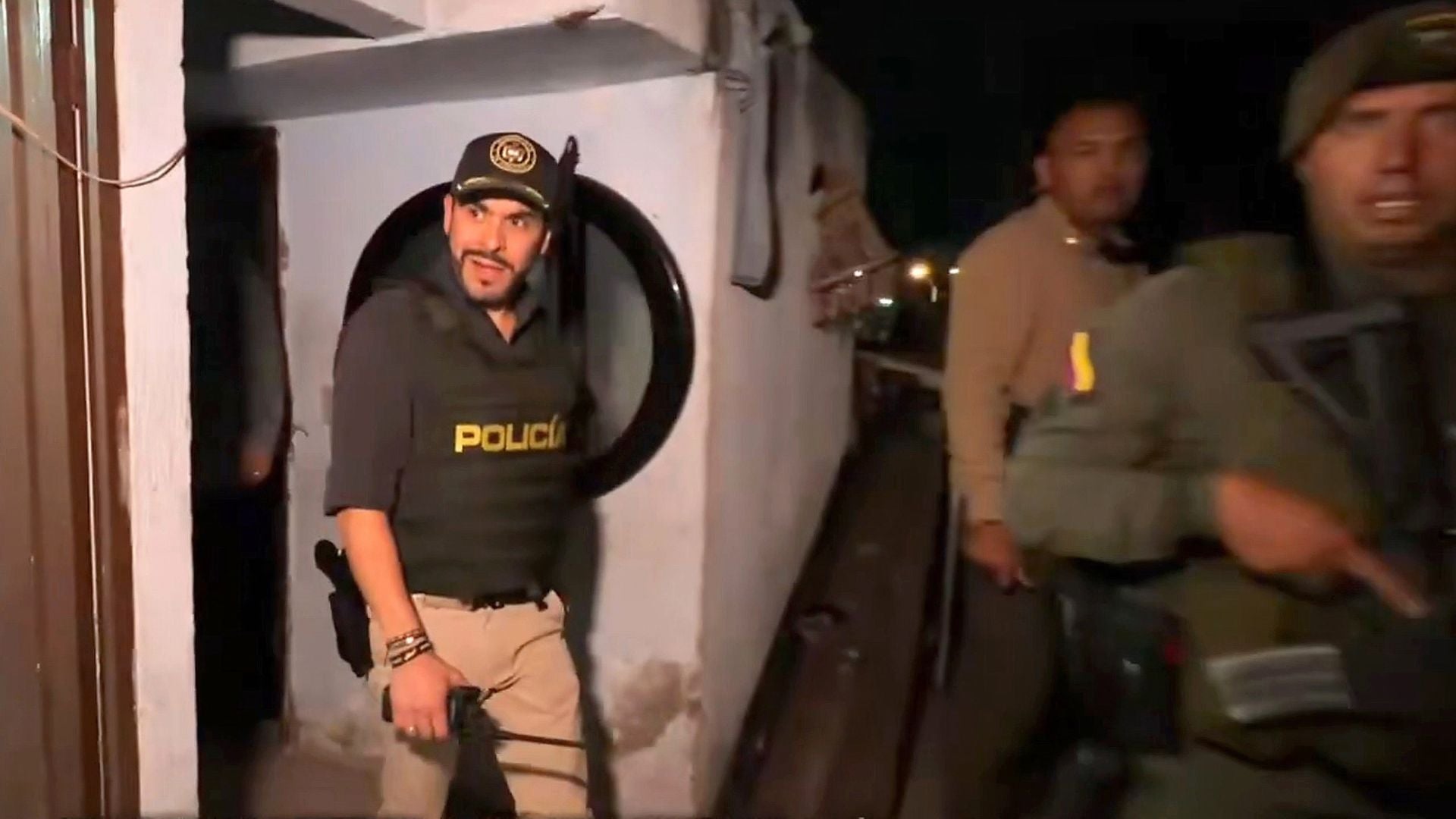 Captura de video tomado de la cuenta oficial en X del presidente de Colombia, Abelardo de la Espriella-Foto: EFE