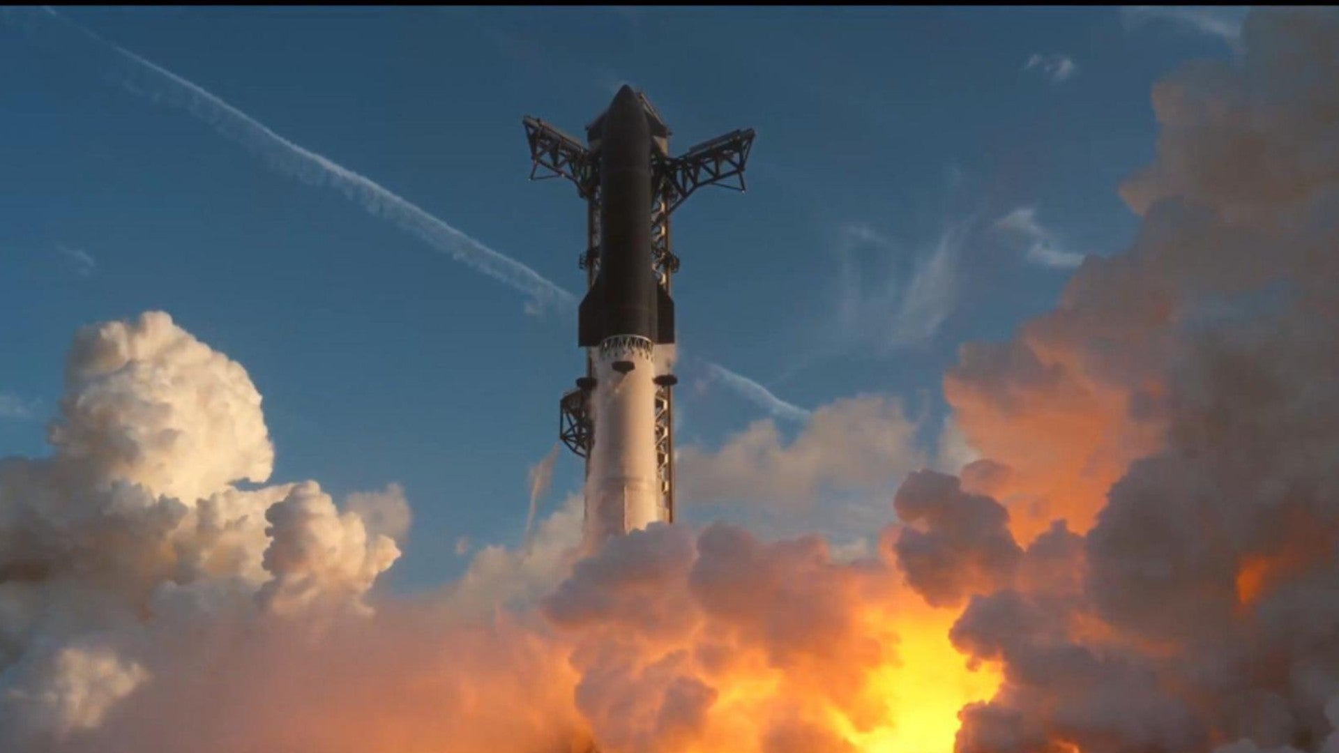 Captura de video tomado de la cuenta oficial en X de SpaceX. (EFE)