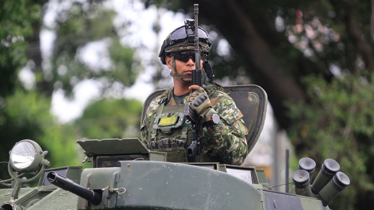Soldado colombiano (EFE)