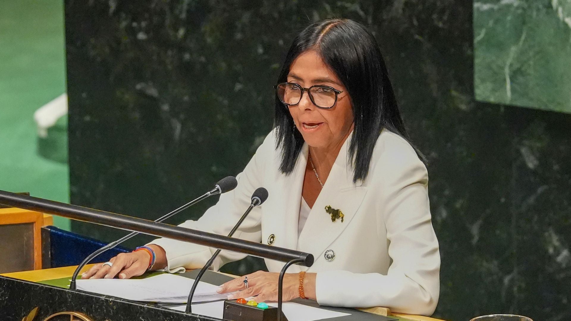 Cabeza del régimen venezolano, Delcy Rodríguez-Foto: EFE