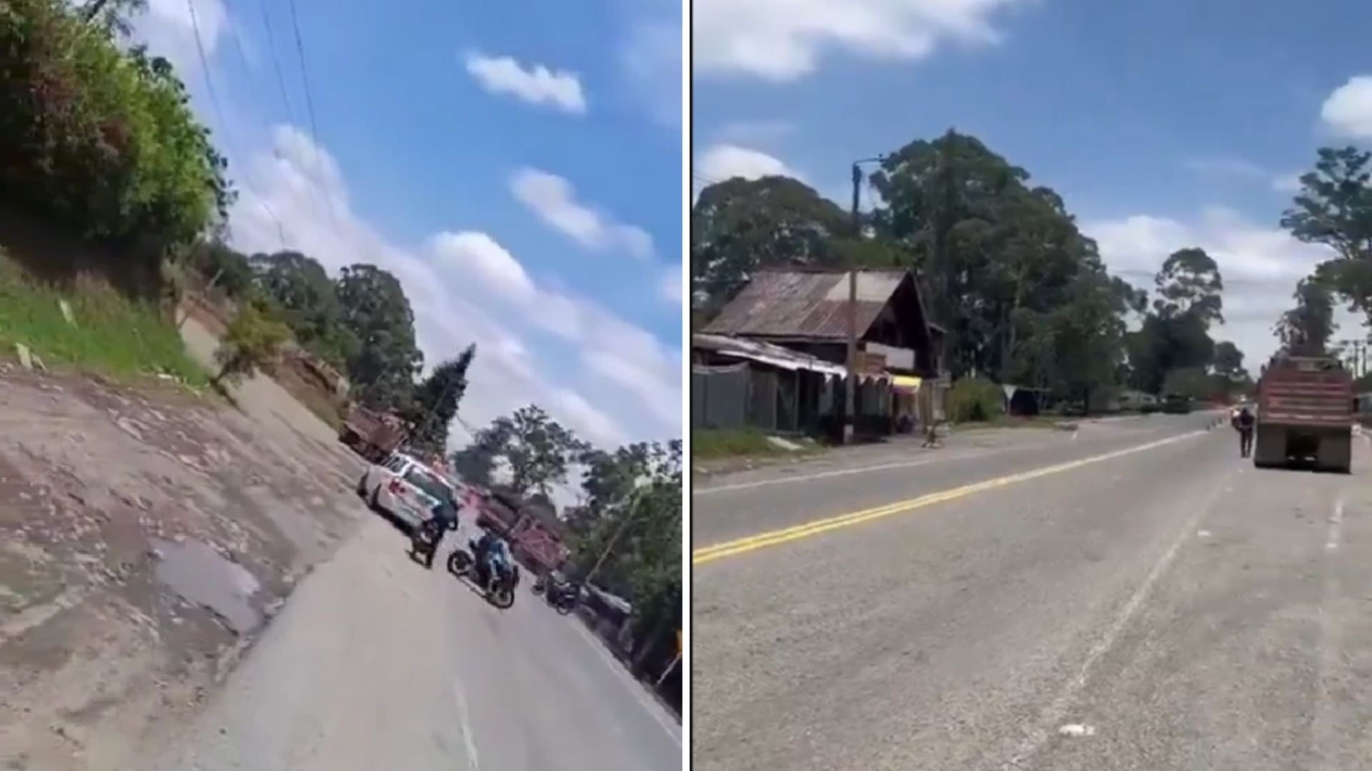 Ataque con drones y ráfagas de fusil contra la Fuerza Pública en Cauca - Foto_ captura de redes sociales