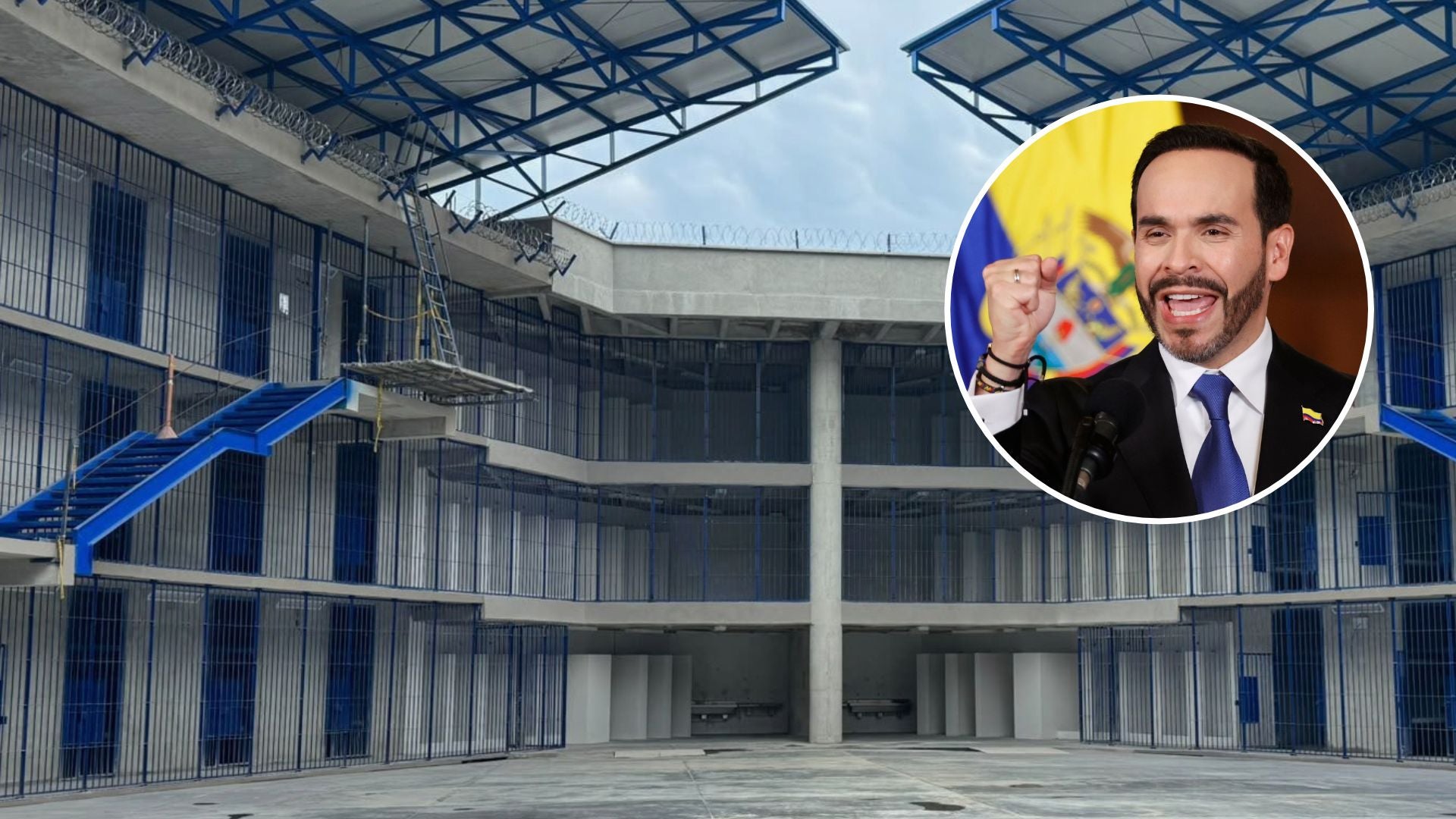 Así es la megacárcel que construye el gobierno de Abelardo de la Espriella en Magdalena - Foto: EFE- X POSITIVAFMRADIO