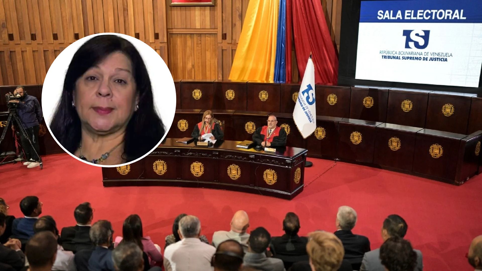Indignación por nombramiento de Deyanira Nieves para la elección de magistrados del TSJ - Foto: AFP/Captura pantalla