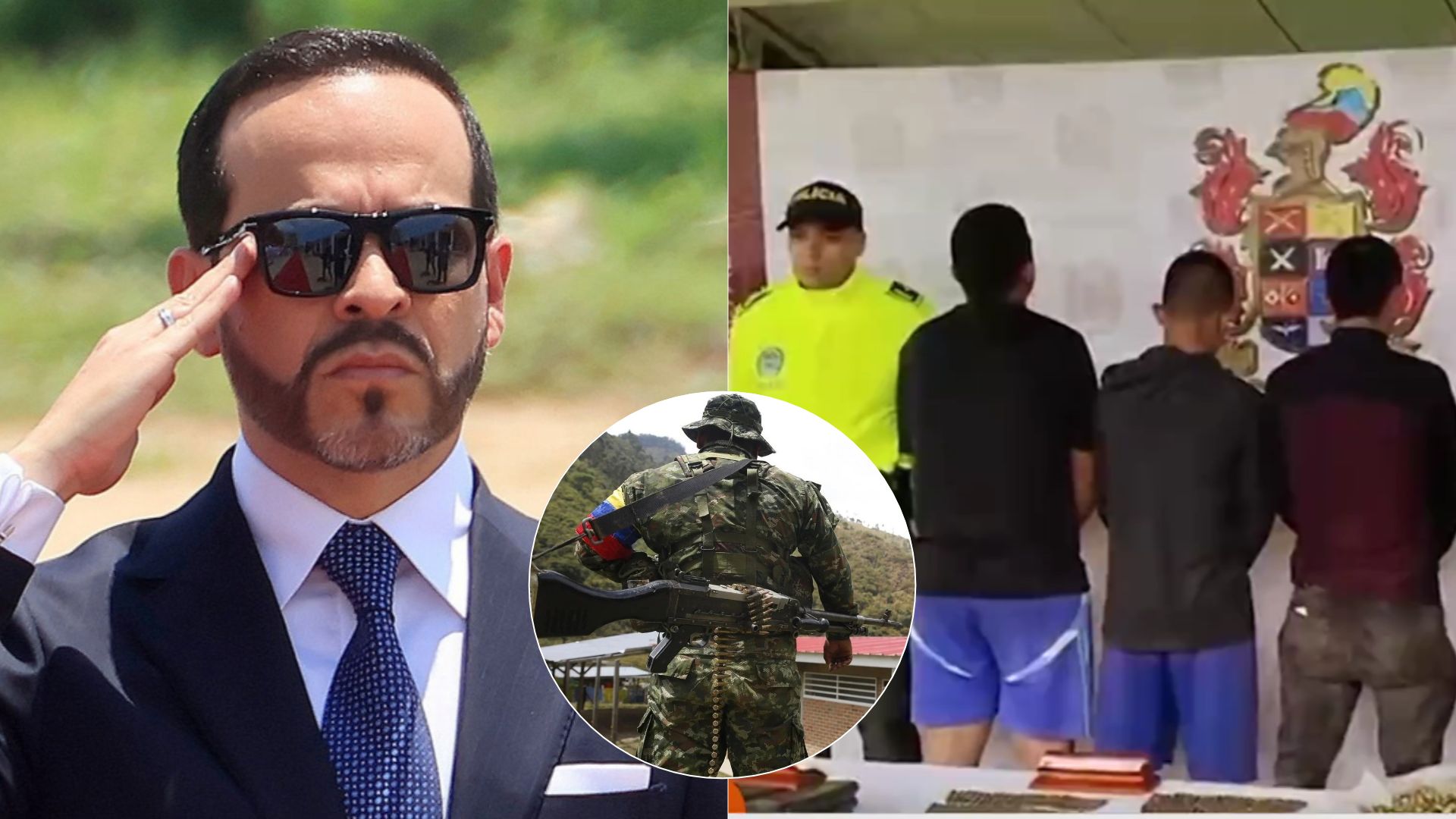 Golpe de autoridad del gobierno de De la Espeilla contra disidencias de FARC de alias Calarcá - Fotos: EFE/Captura video