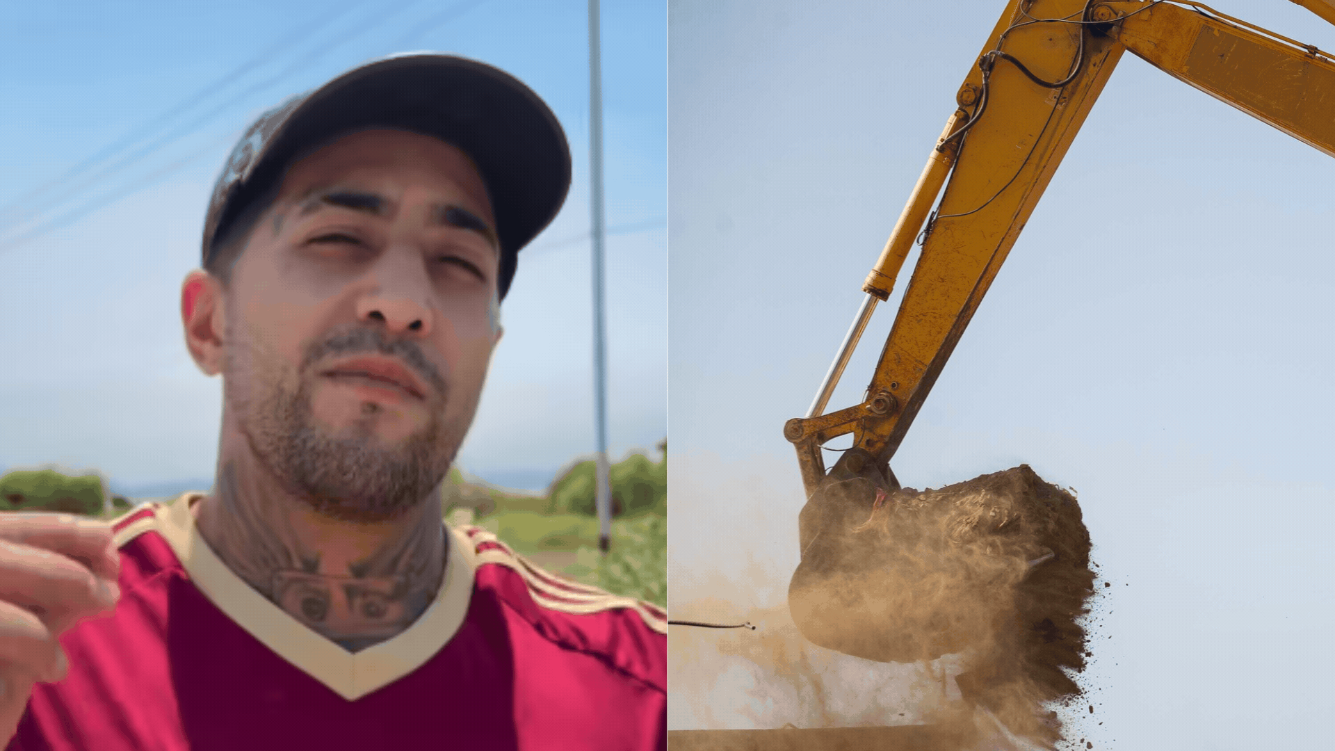 Rapero venezolano Neutro Shorty / Excavadora - Fotos: Instagram / EFE