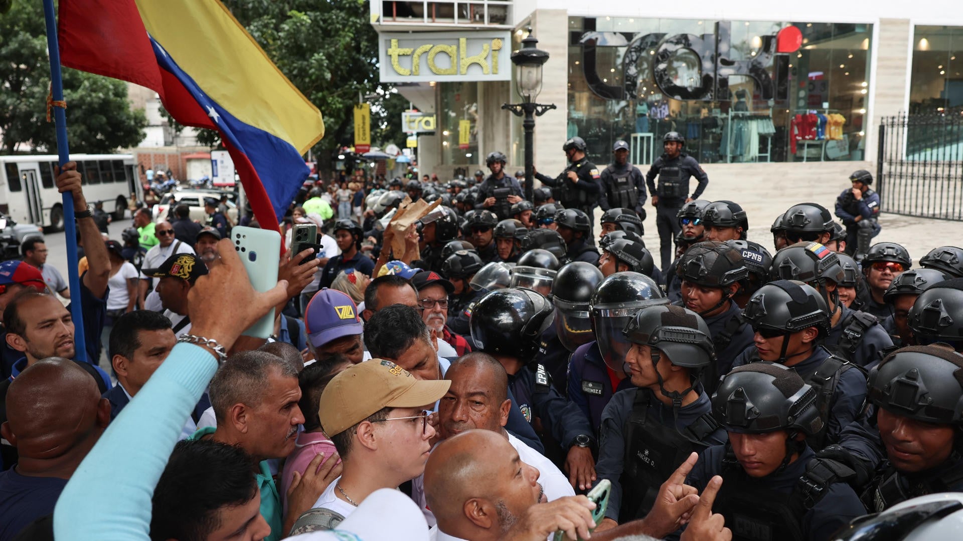 Manifestaciones en Venezuela / FOTO: EFE