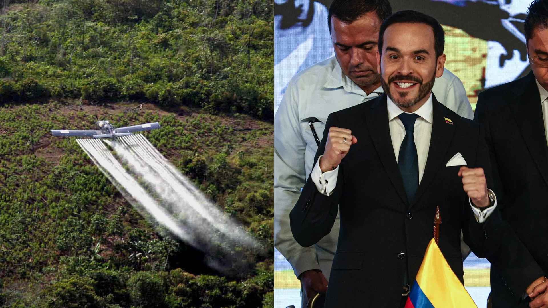 Fumigación de coca/ Abelardo de la Espriella - Foto EFE