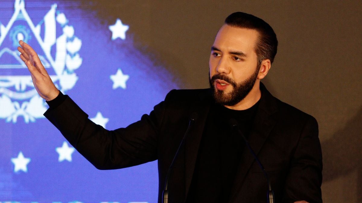 Nayib Bukele, presidente de El Salvador
