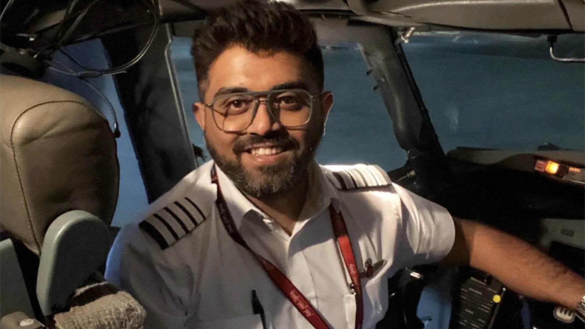 Smit Machchhar / Piloto herido en el vuelo de FlyDubai / FOTO: AFP