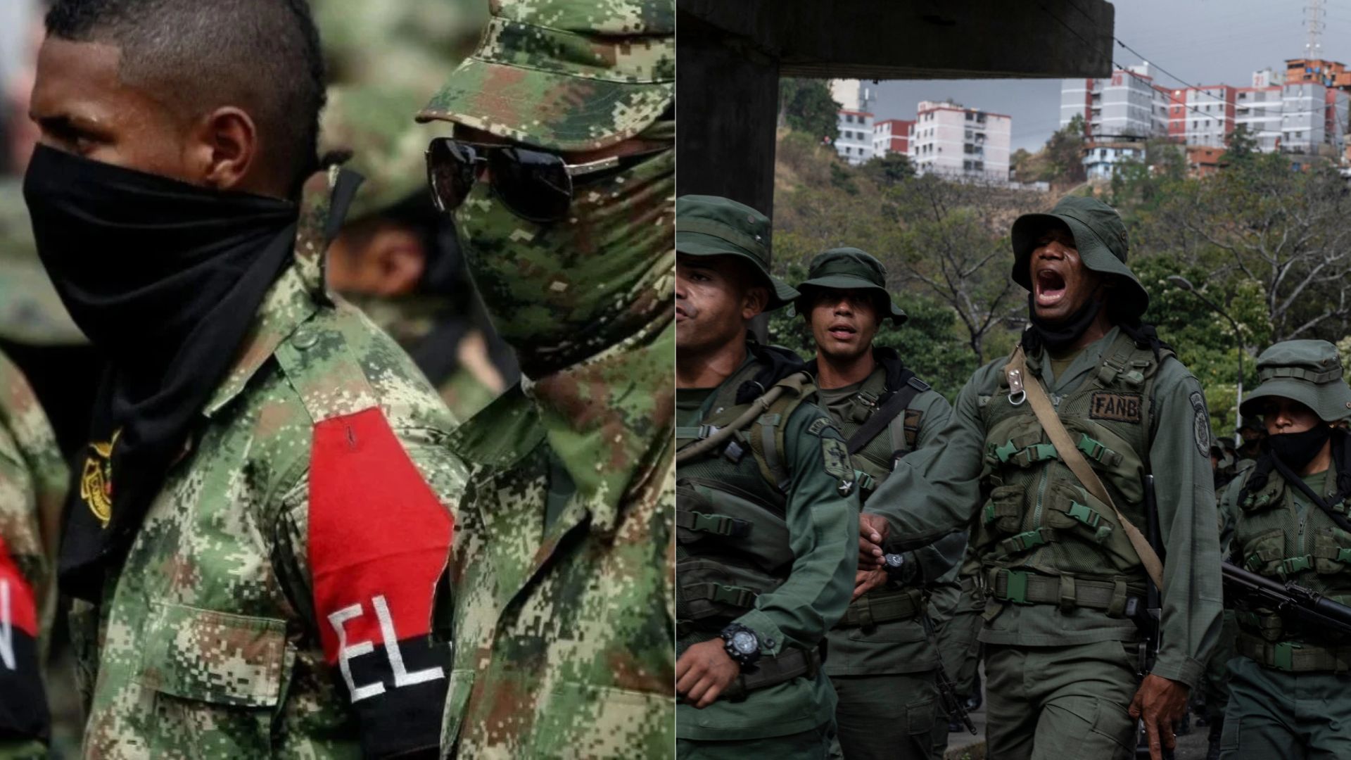 ELN y la Guardia Nacional Bolivariana habrían entrado en enfrentamientos - Fotos: EFE/AFP
