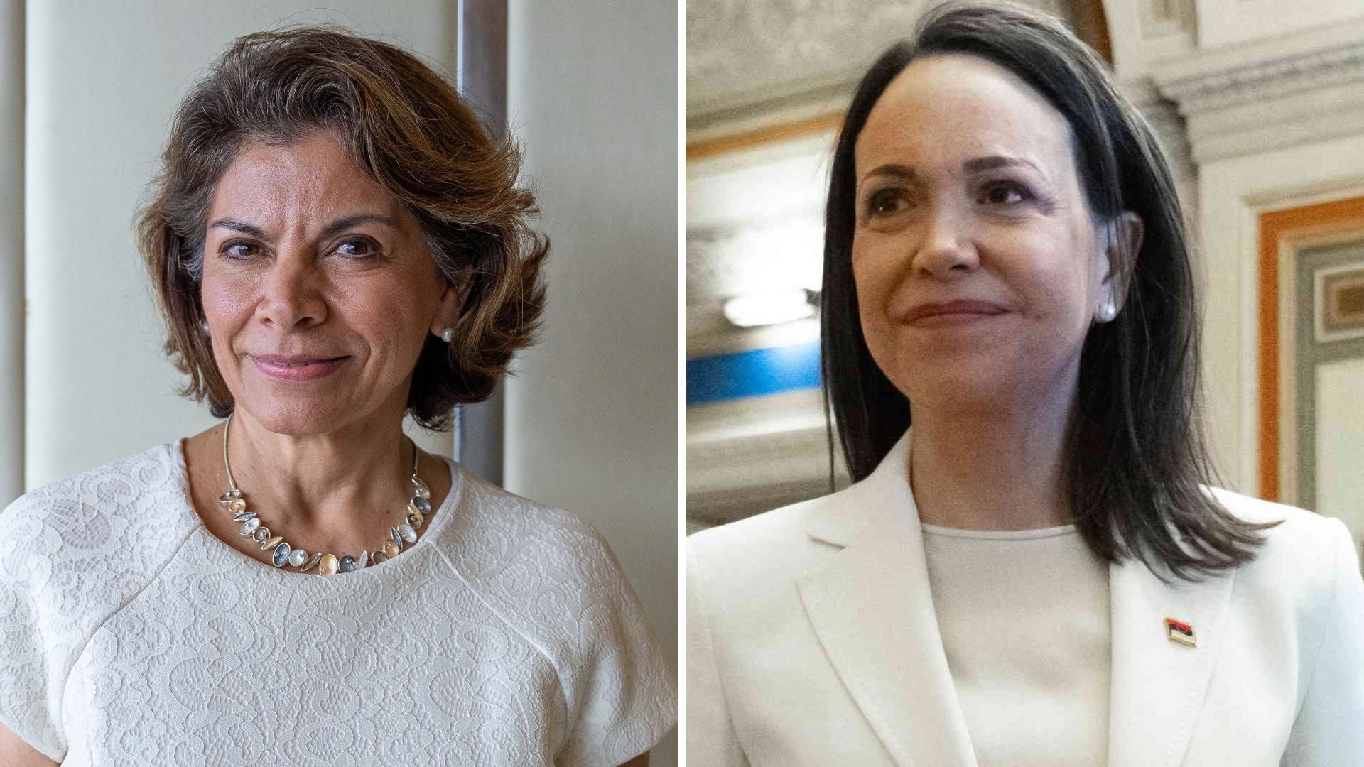 Laura Chinchilla y María Corina Machado | Fotos: EFE