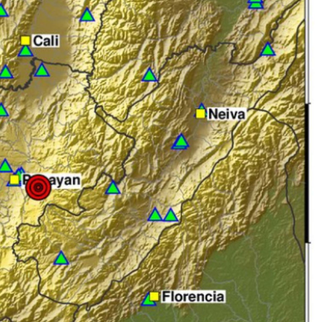 Registran temblor de magnitud 3 , 2 en Colombia en una zona cercana al volcán Puracé : esto se sabe